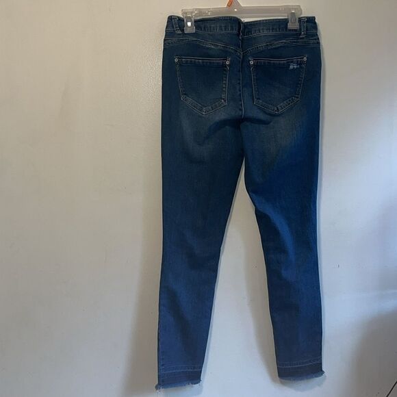 EXCELLENT DISTRESSED CONDITION SIZE 8 DEMOCRACY FREEDOM JEGGING - Picture 4 of 7